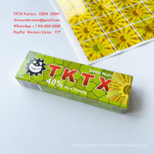 Tktx Tattoo Cream 40% Green Box Can Reduce The Pain Caused by Tattoos and Permanent Makeup